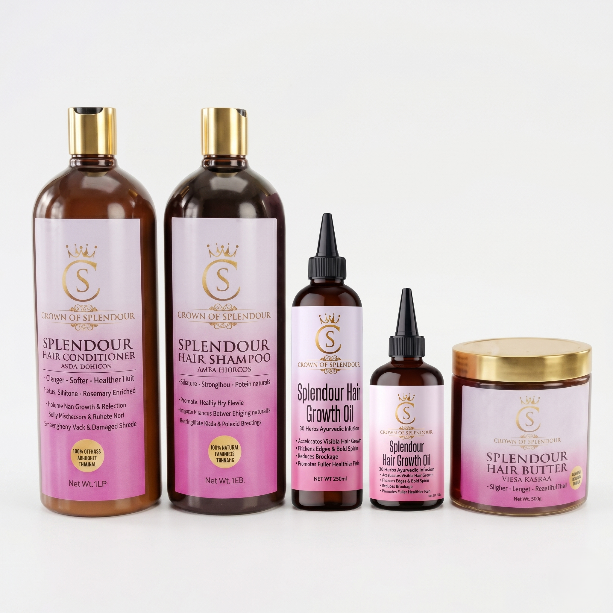 Splendour Hair Care Bundle (Bundle)
